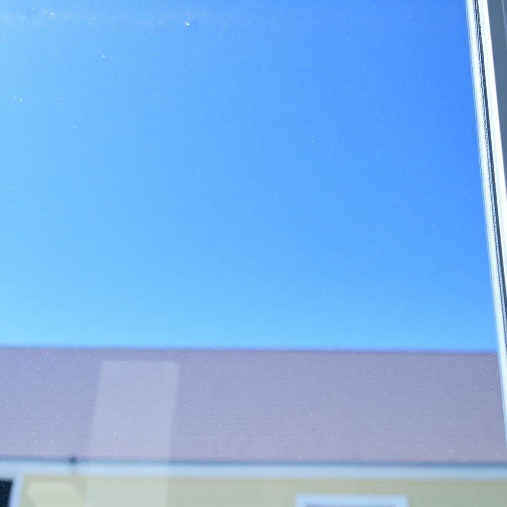 Window after professional cleaning